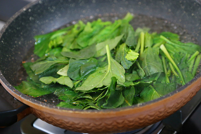 凉拌菠菜粉丝做法步骤